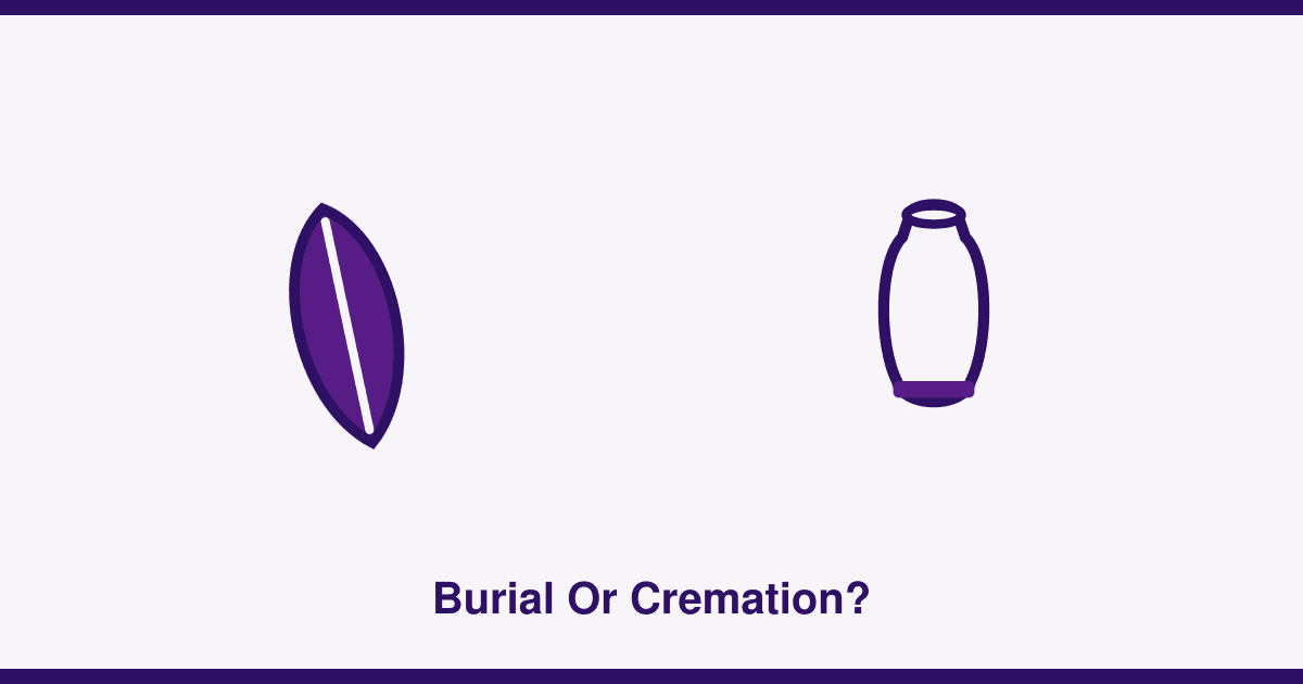 Burial or cremation: what the choice actually involves